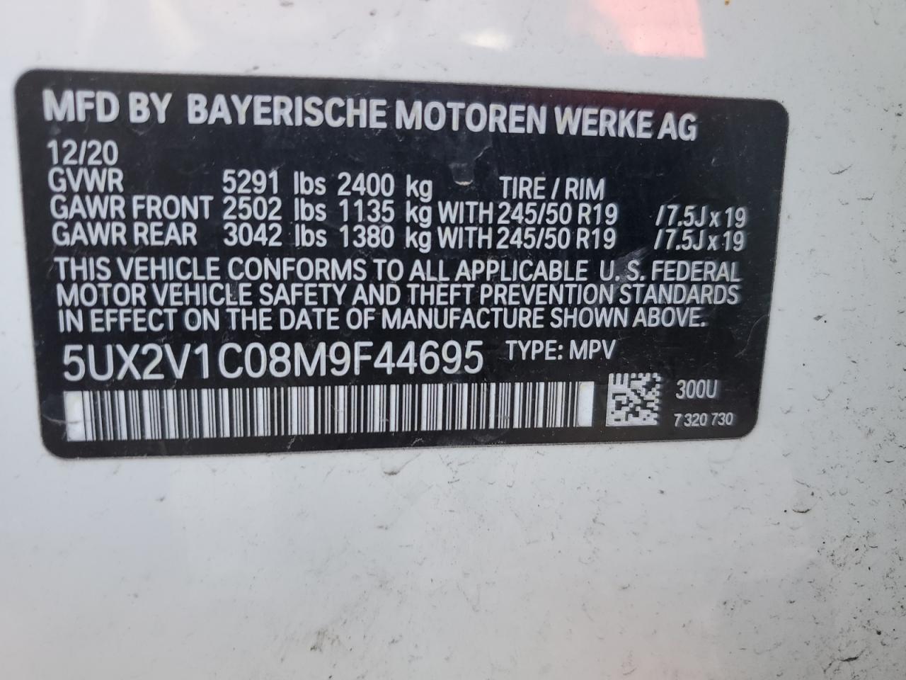 2021 BMW X4