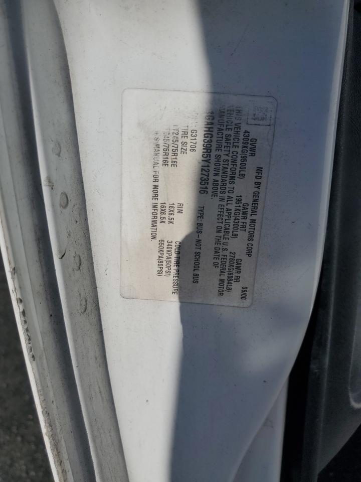 2000 CHEVROLET EXPRESS 2500