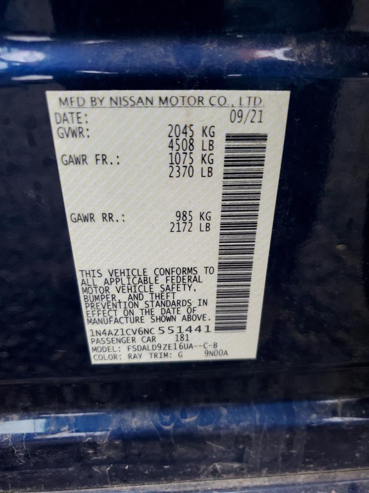 2022 NISSAN LEAF