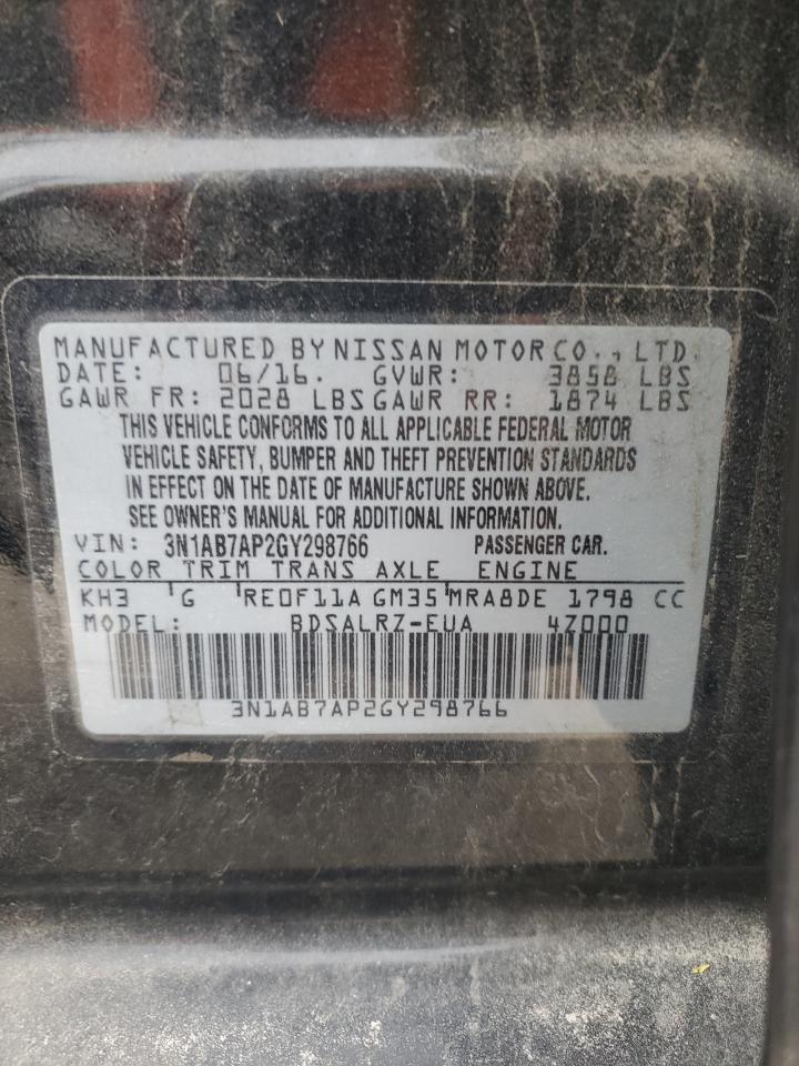 2016 NISSAN SENTRA