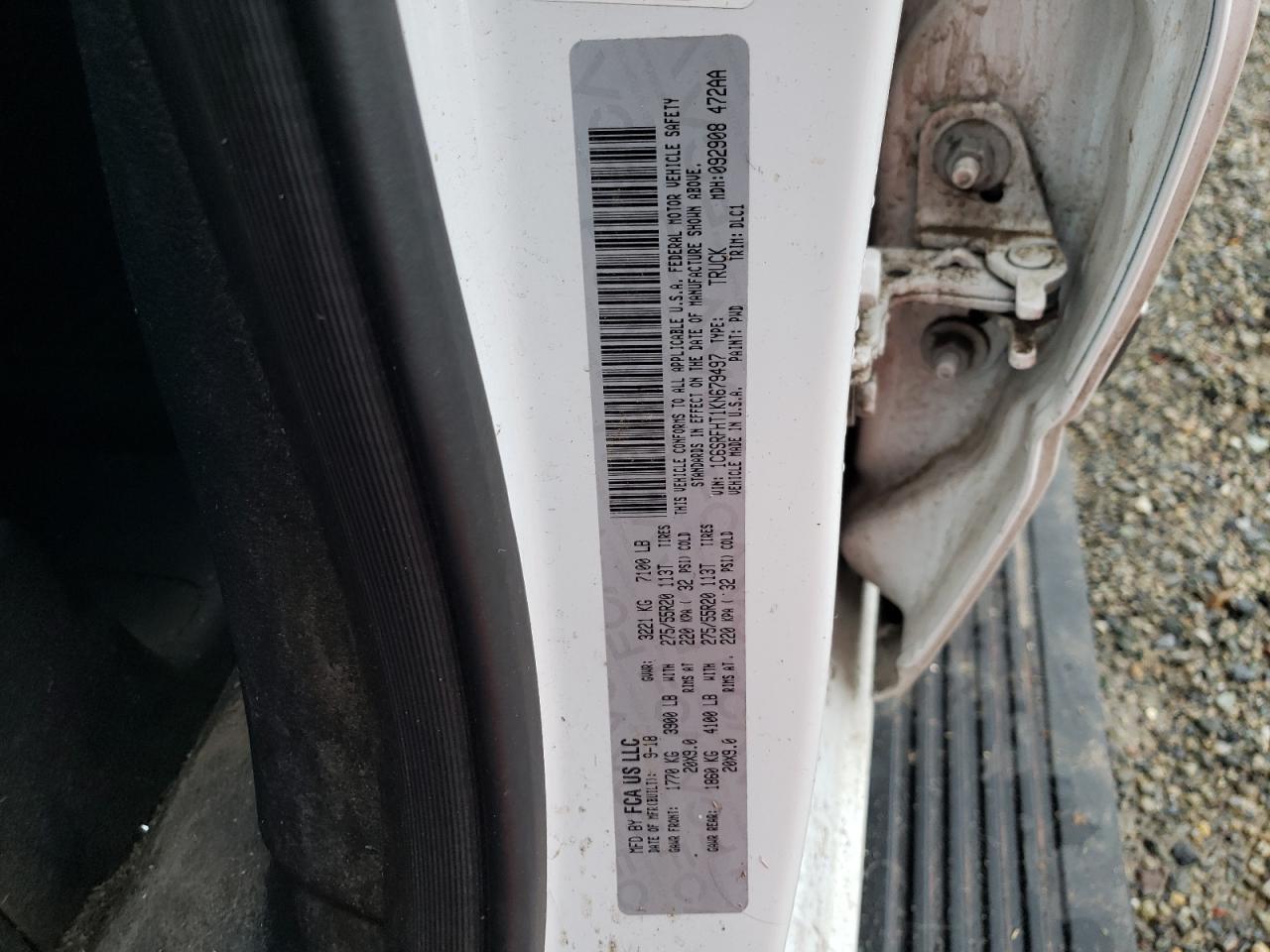 2019 RAM 1500