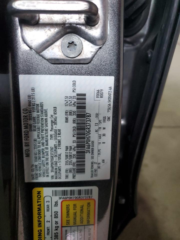 2016 FORD FUSION