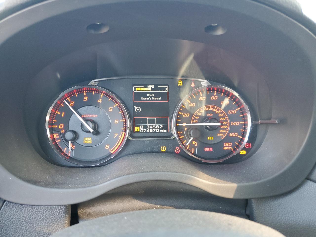 2016 SUBARU WRX