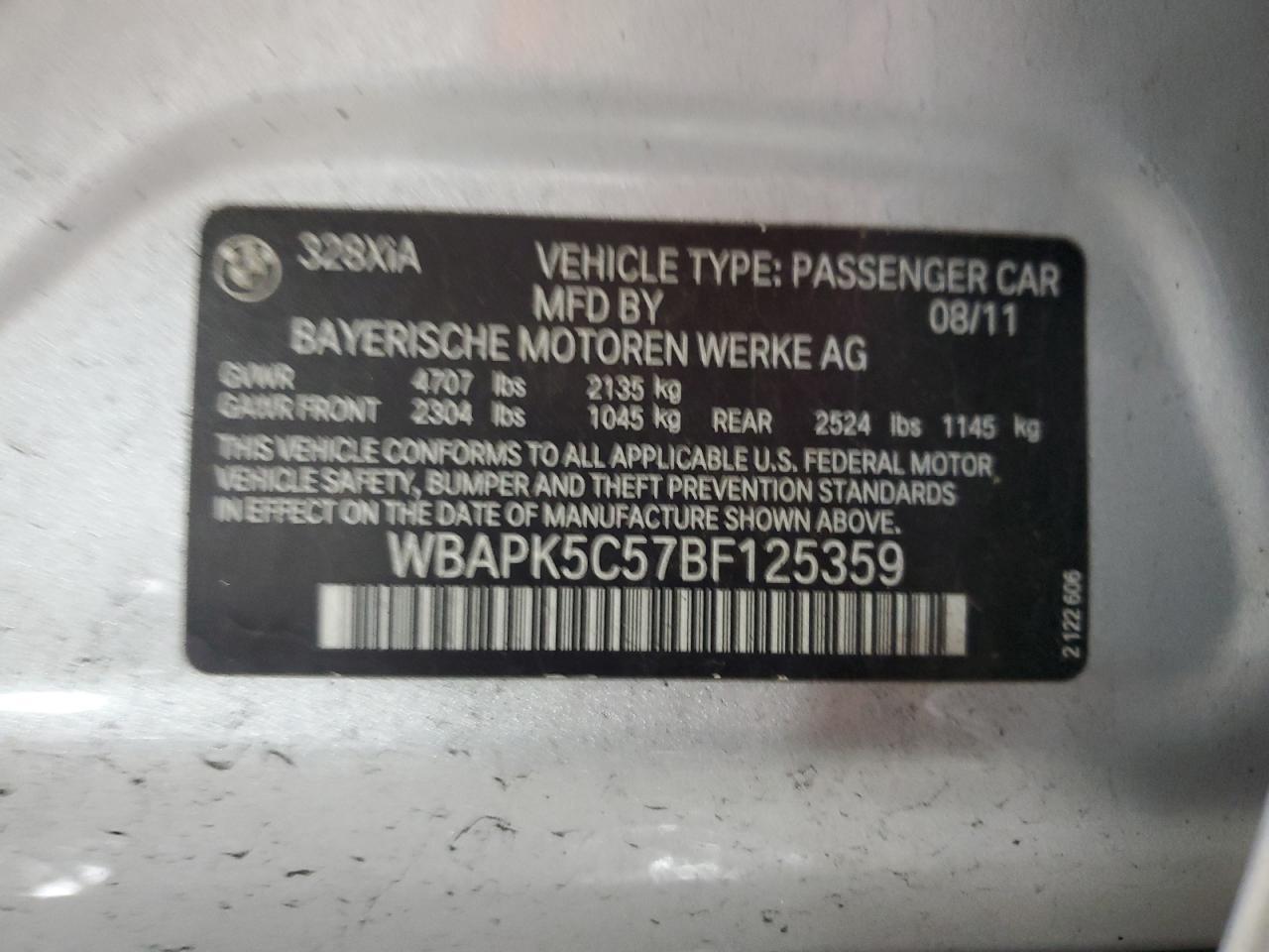 2011 BMW 3 SERIES
