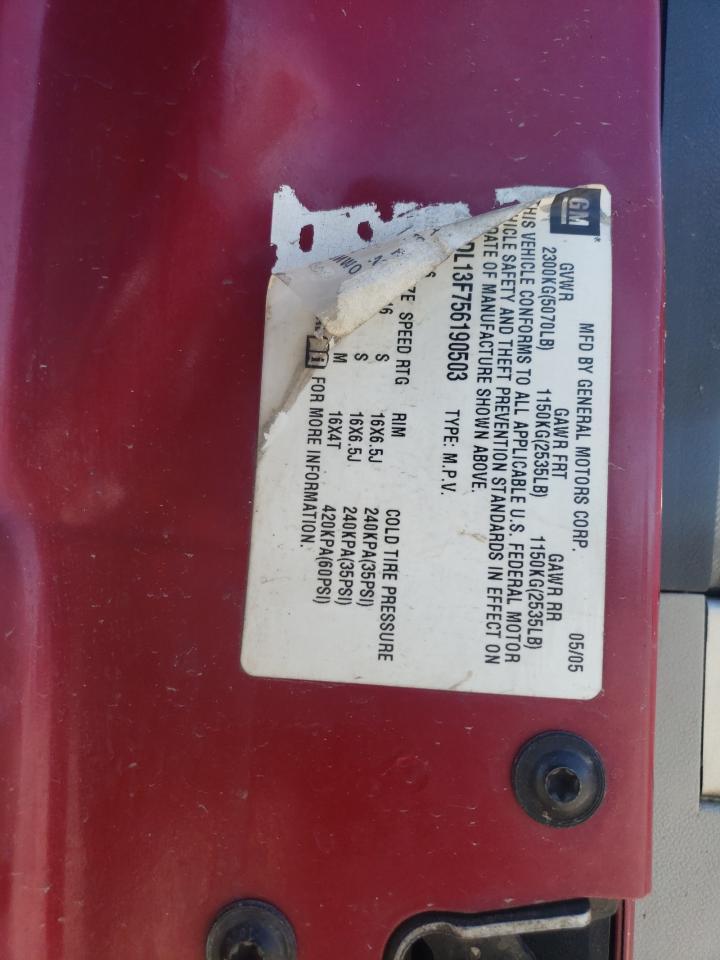 2005 CHEVROLET EQUINOX