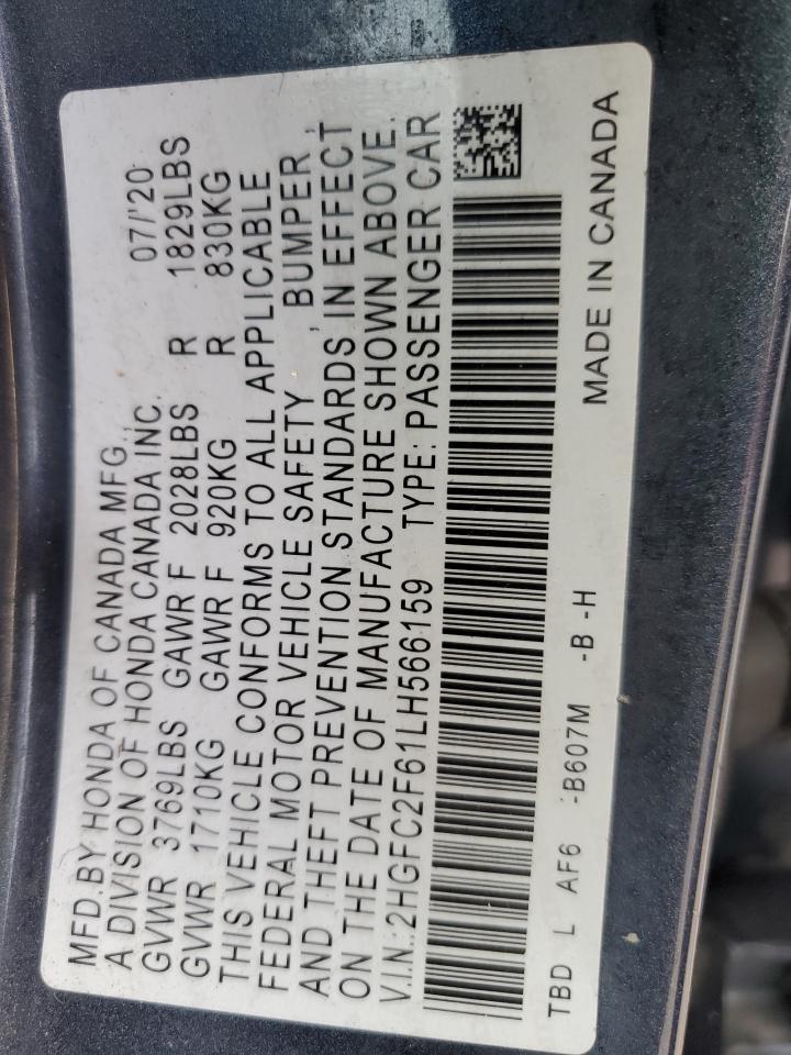 2020 HONDA CIVIC