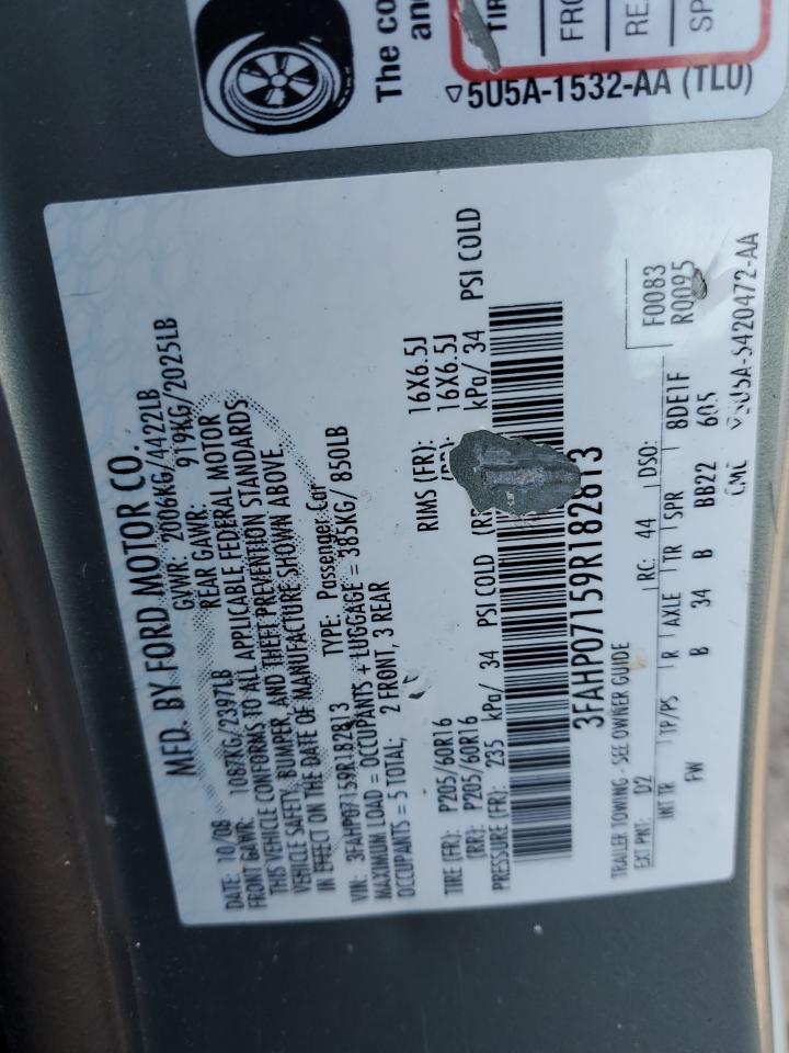 2009 FORD FUSION