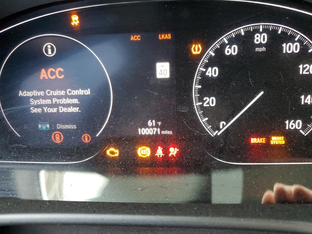 2019 HONDA ACCORD