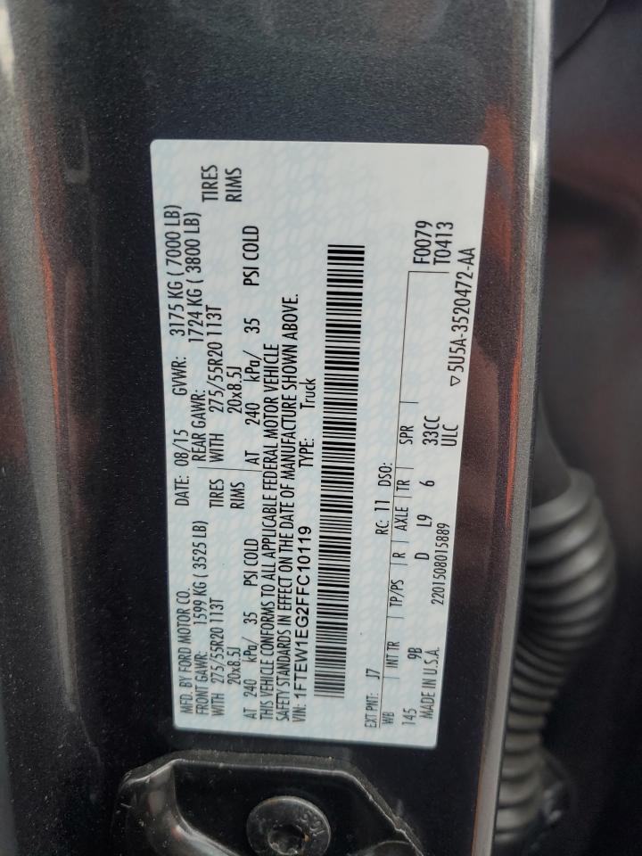 2015 FORD F-150