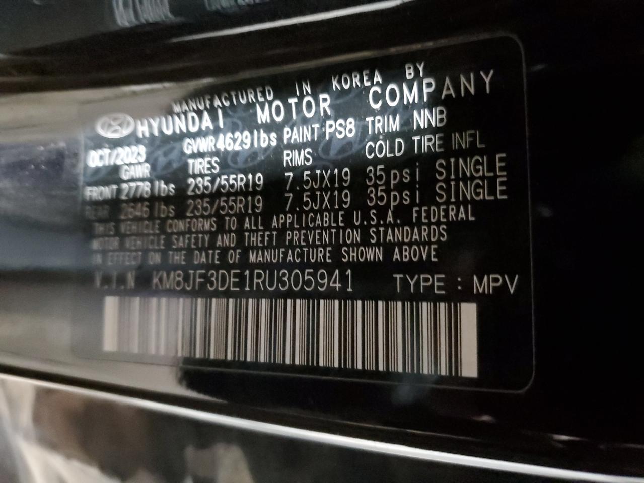 2024 HYUNDAI TUCSON