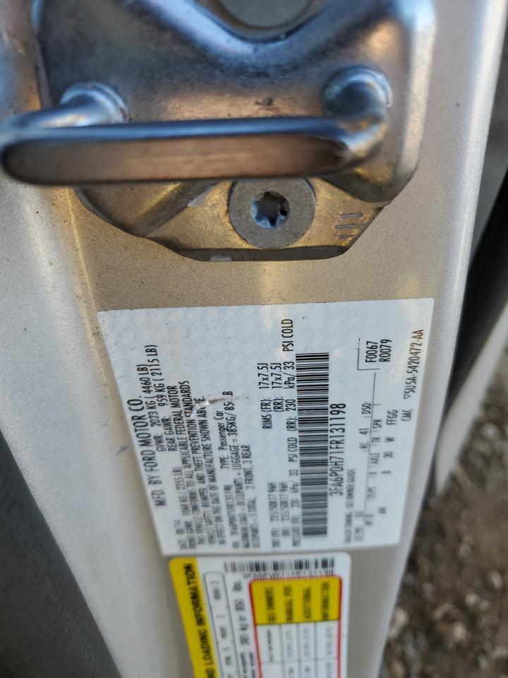 2015 FORD FUSION