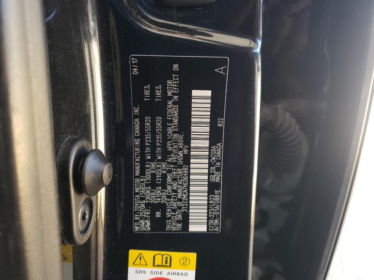 2017 LEXUS RX 350