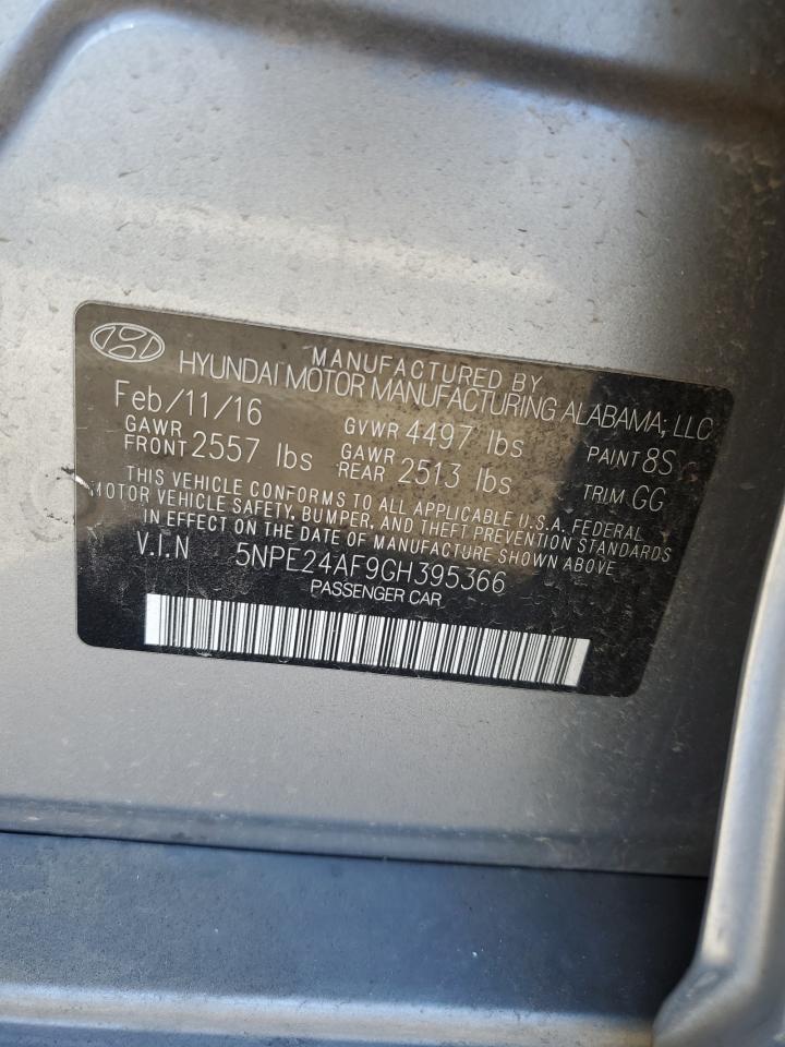 2016 HYUNDAI SONATA