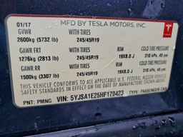2017 TESLA MODEL S