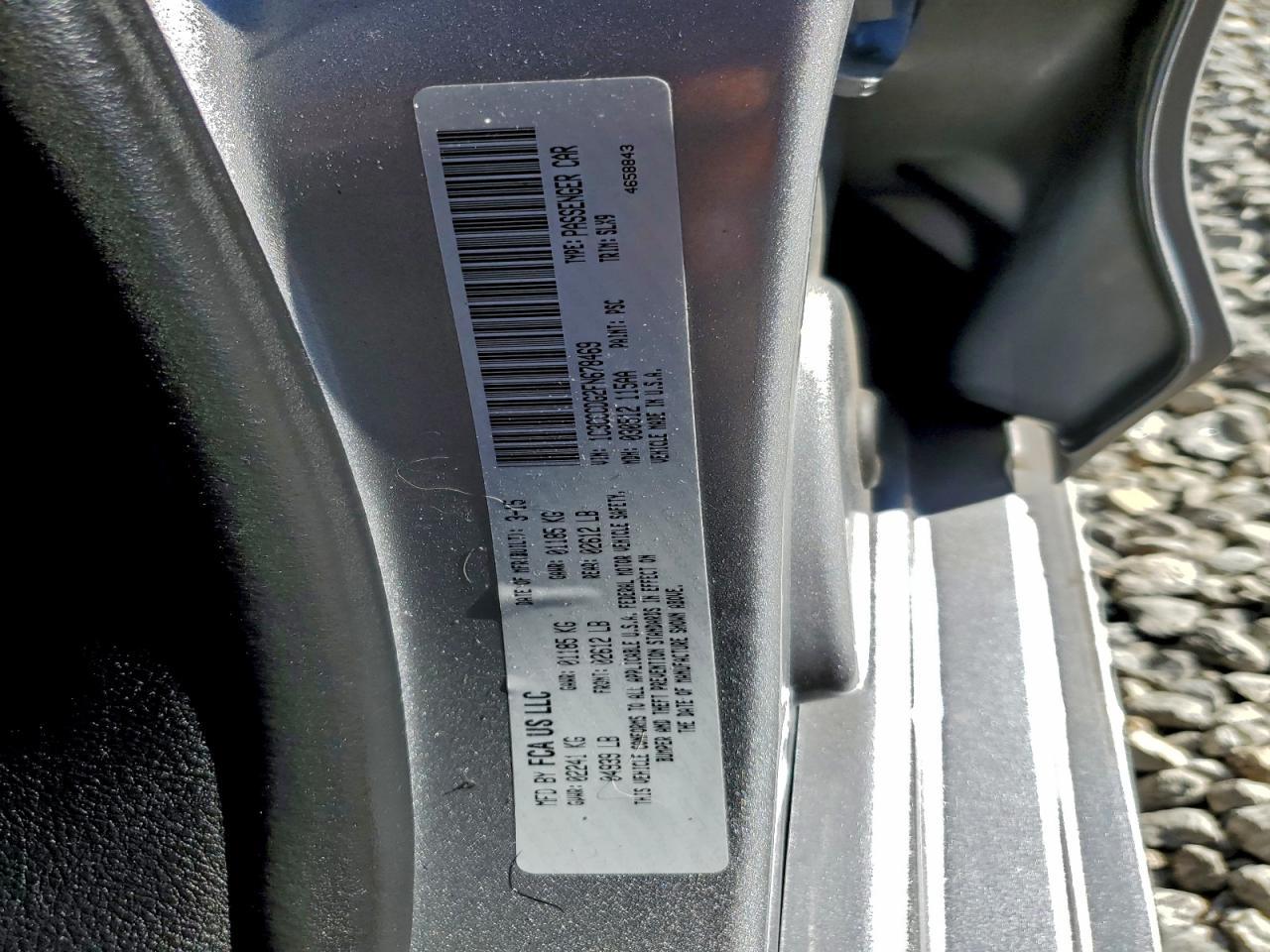 2015 CHRYSLER 200