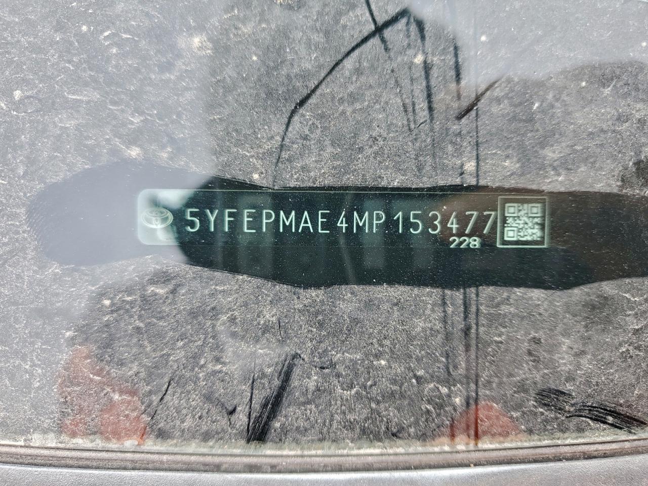 2021 TOYOTA COROLLA