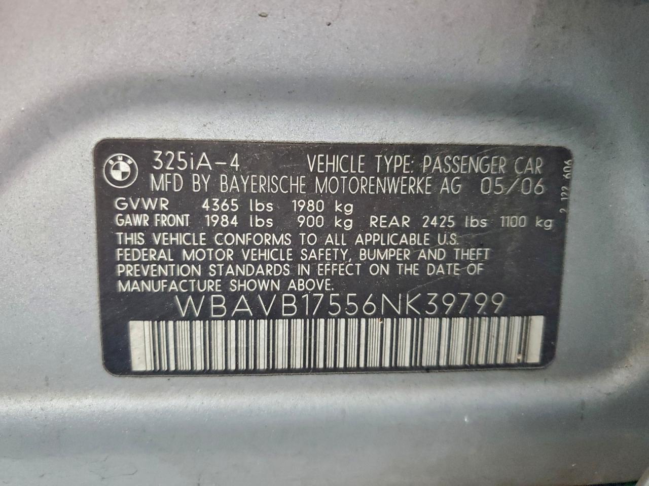 2006 BMW 3 SERIES