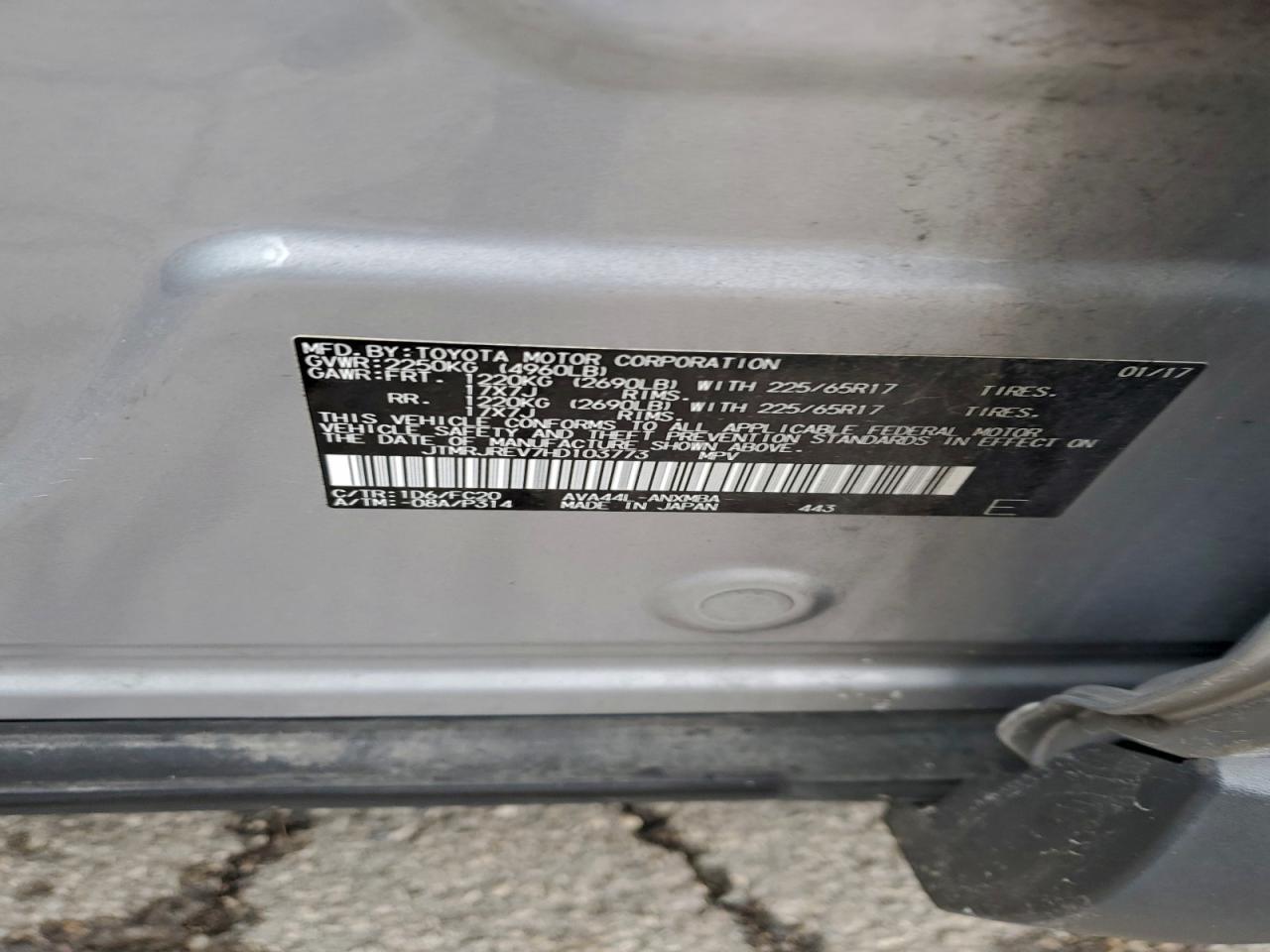2017 TOYOTA RAV4