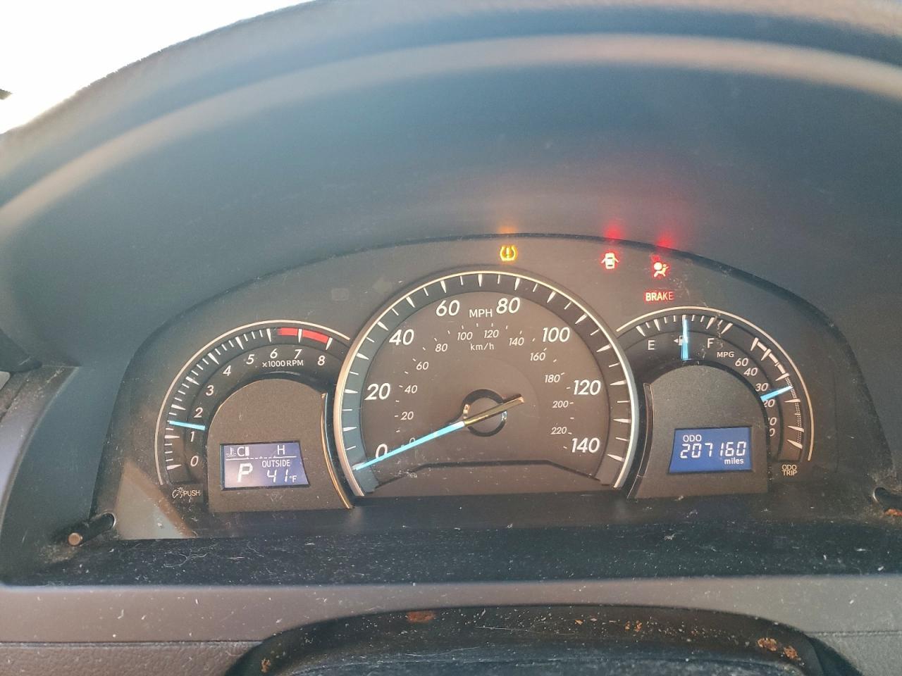 2012 TOYOTA CAMRY