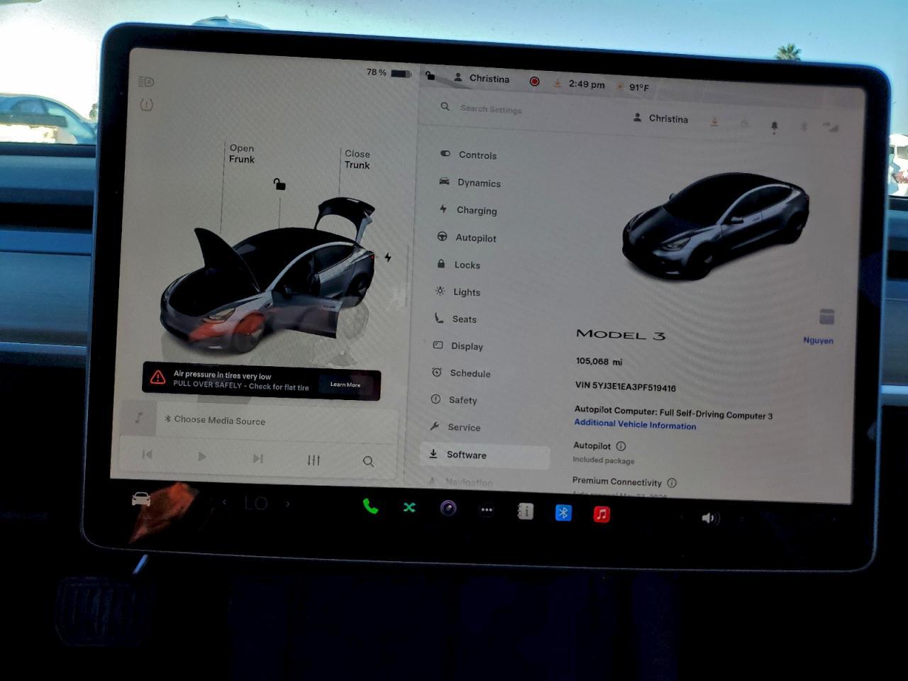 2023 TESLA MODEL 3