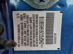 2006 HONDA CIVIC