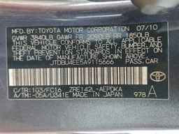 2010 TOYOTA COROLLA