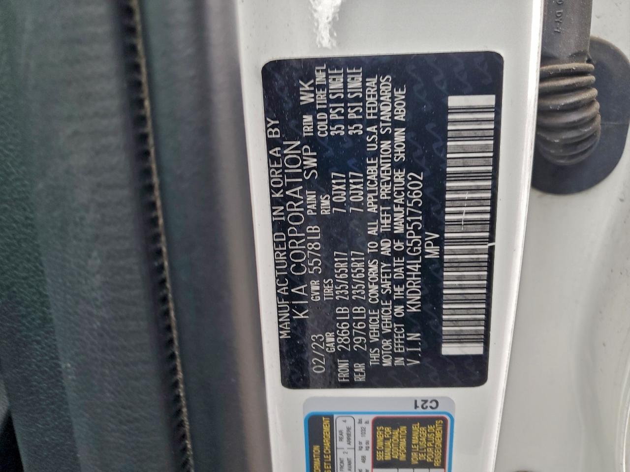 2023 KIA SORENTO