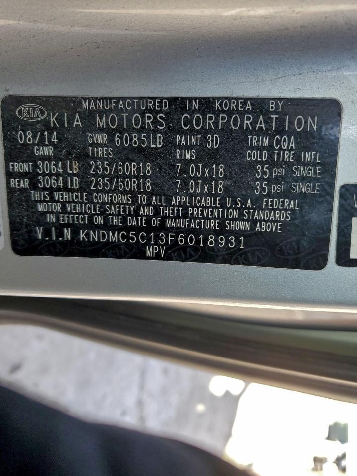 2015 KIA SEDONA