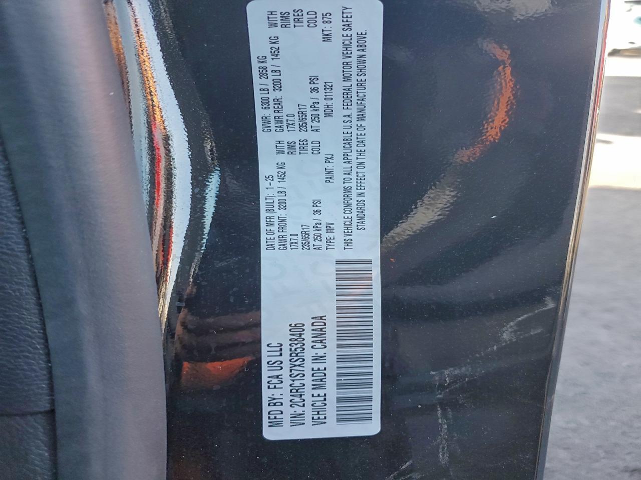 2025 CHRYSLER Pacifica