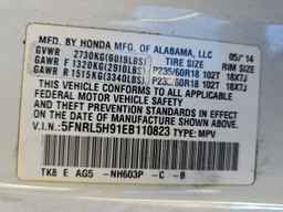 2014 HONDA ODYSSEY