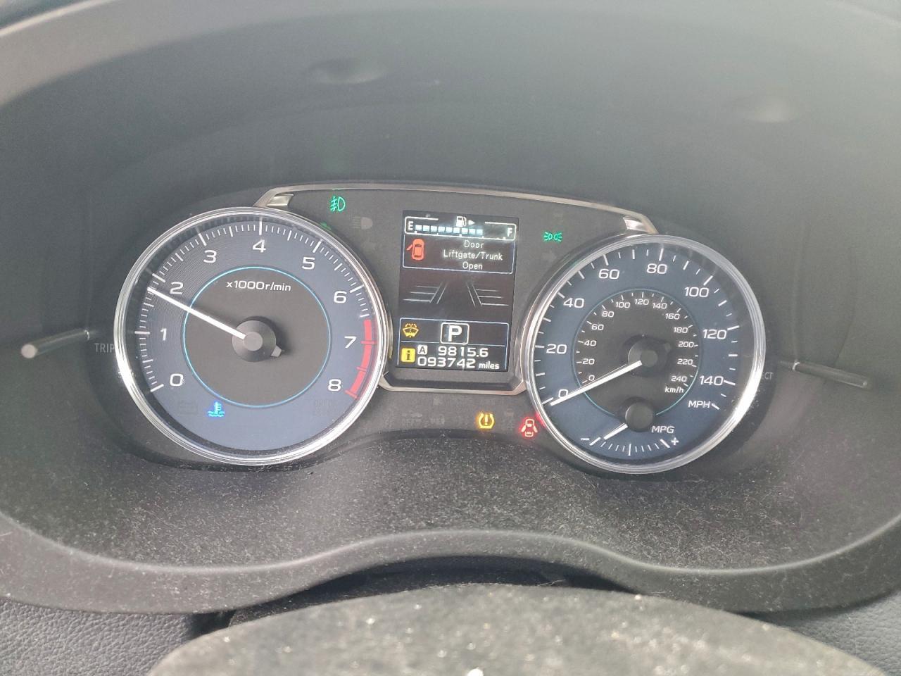 2015 SUBARU IMPREZA