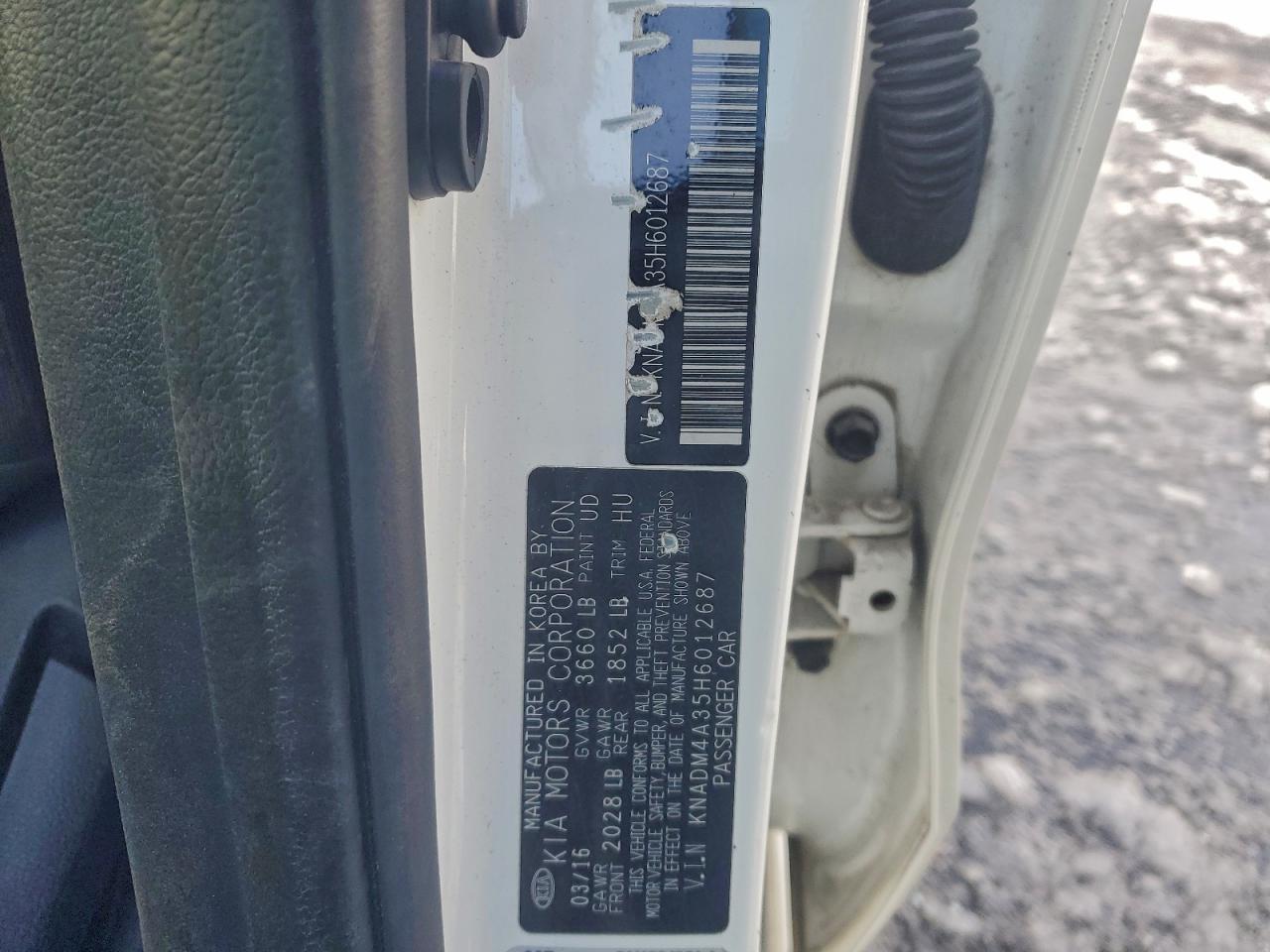 2017 KIA RIO