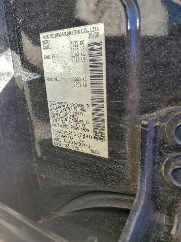 2009 NISSAN Maxima