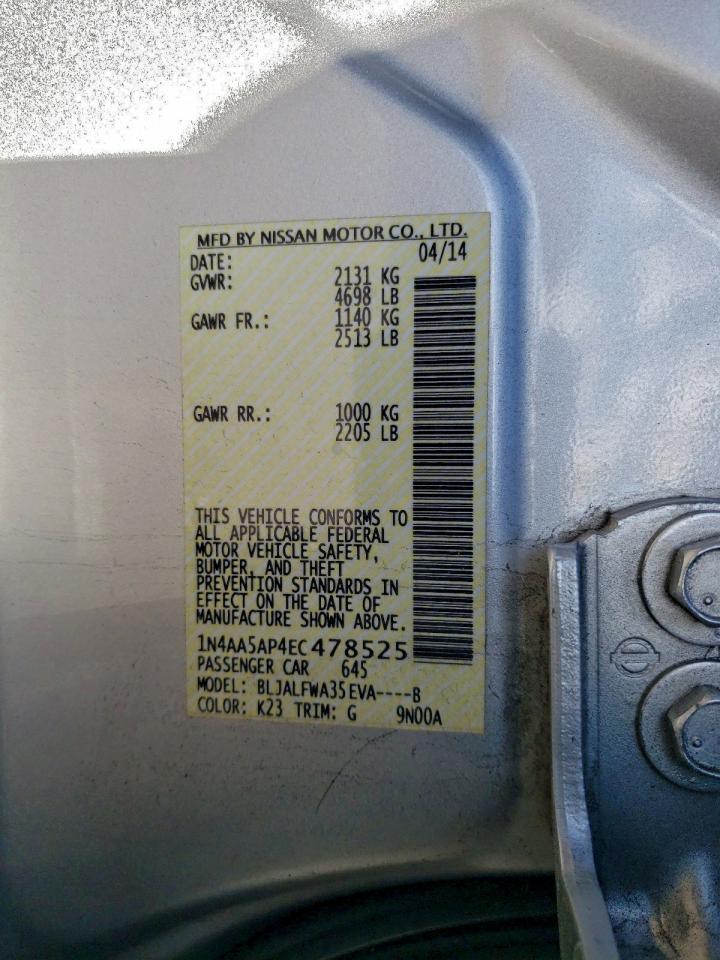 2014 NISSAN Maxima