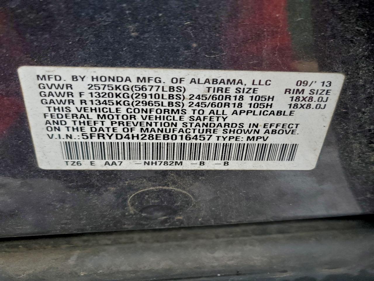 2014 ACURA MDX