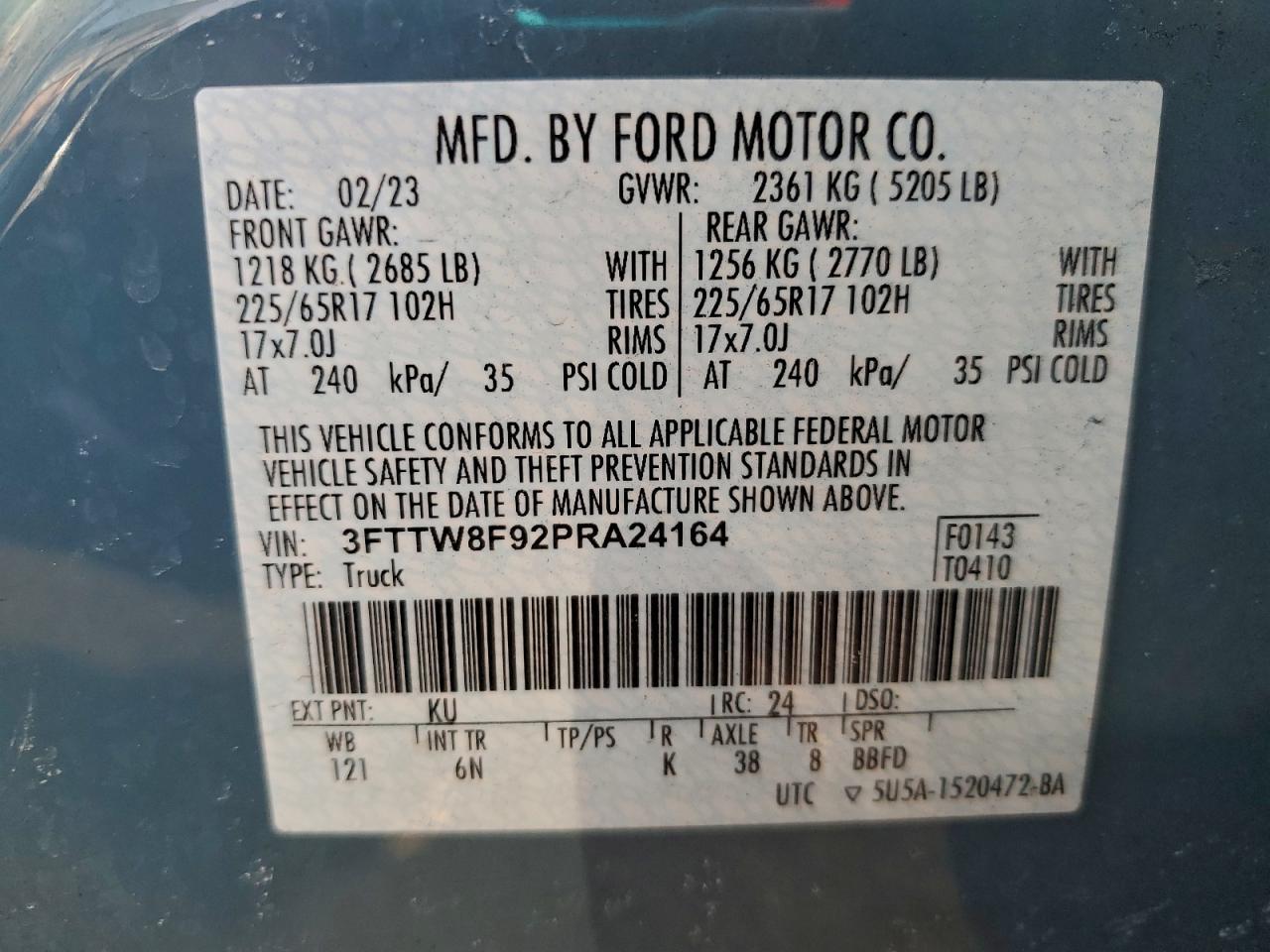 2023 FORD Maverick
