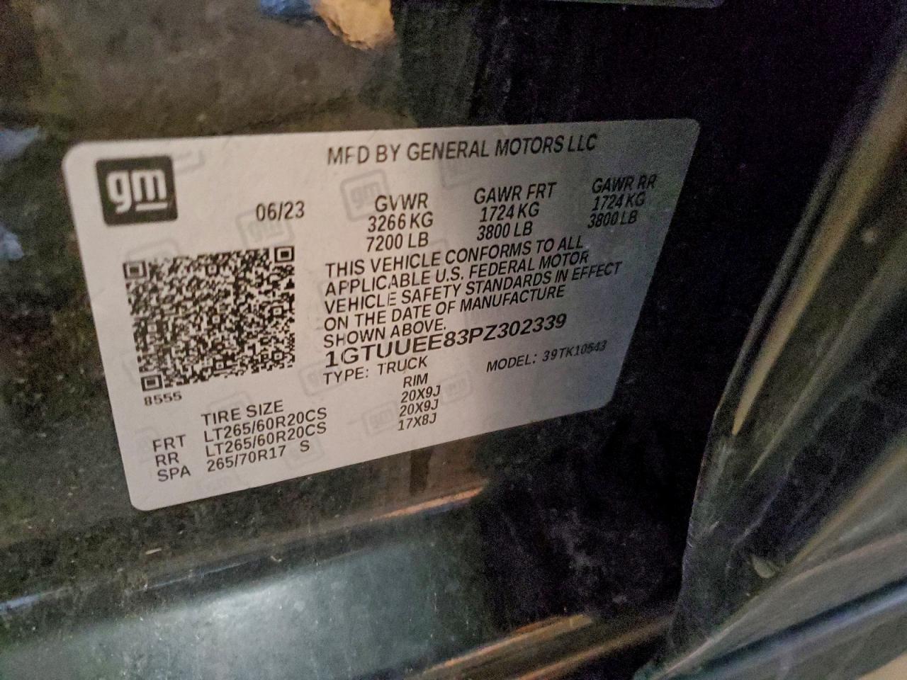 2023 GMC Sierra