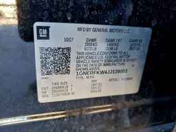2018 CHEVROLET TRAVERSE