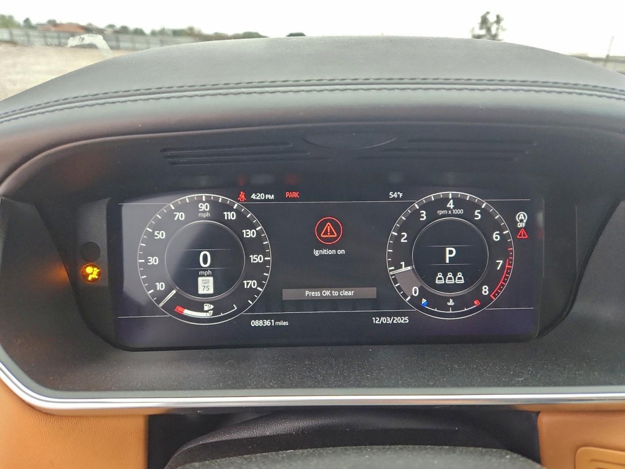 2021 LAND ROVER RANGE ROVER