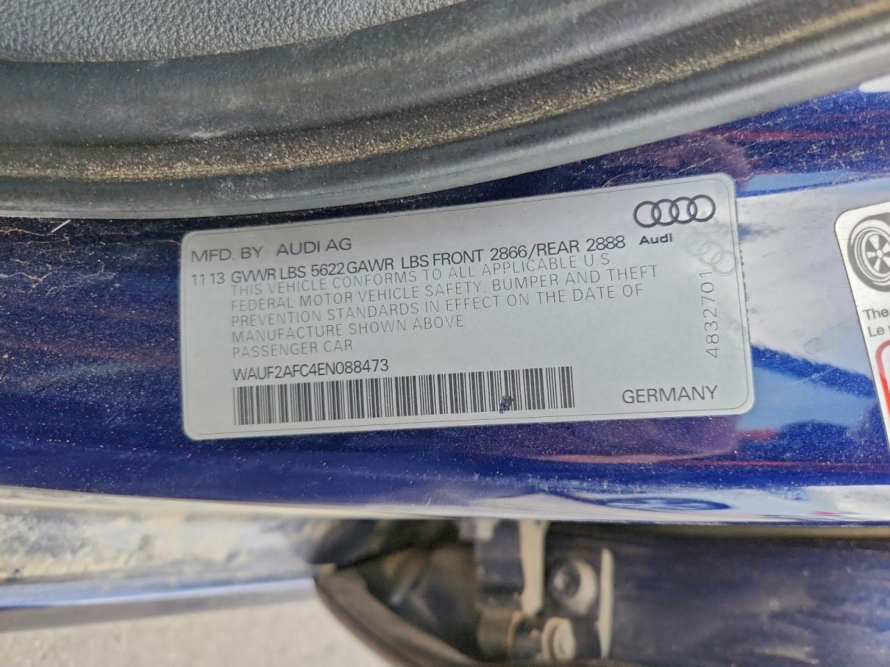 2014 AUDI S6
