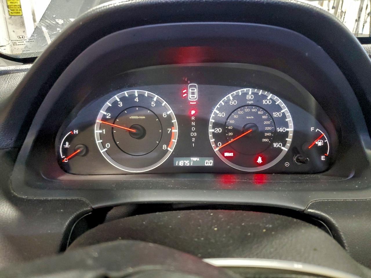 2012 HONDA ACCORD