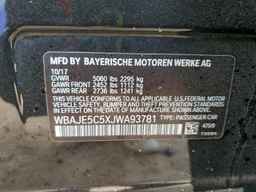 2018 BMW 5 series
