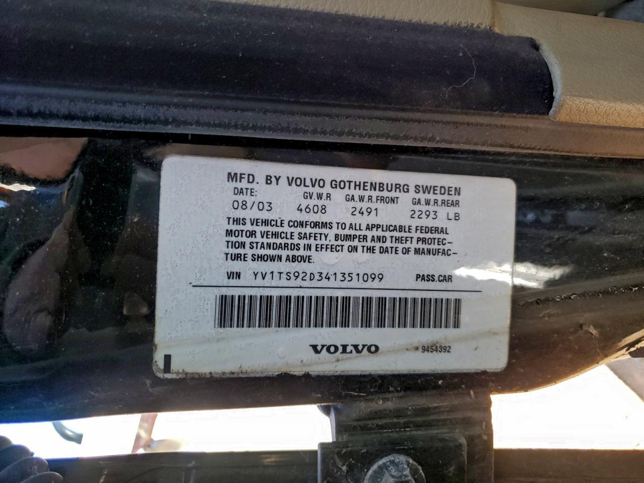 2004 VOLVO S80