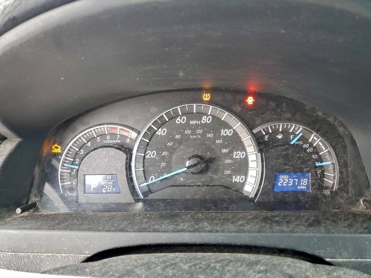 2012 TOYOTA CAMRY