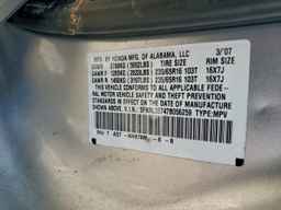 2007 HONDA ODYSSEY