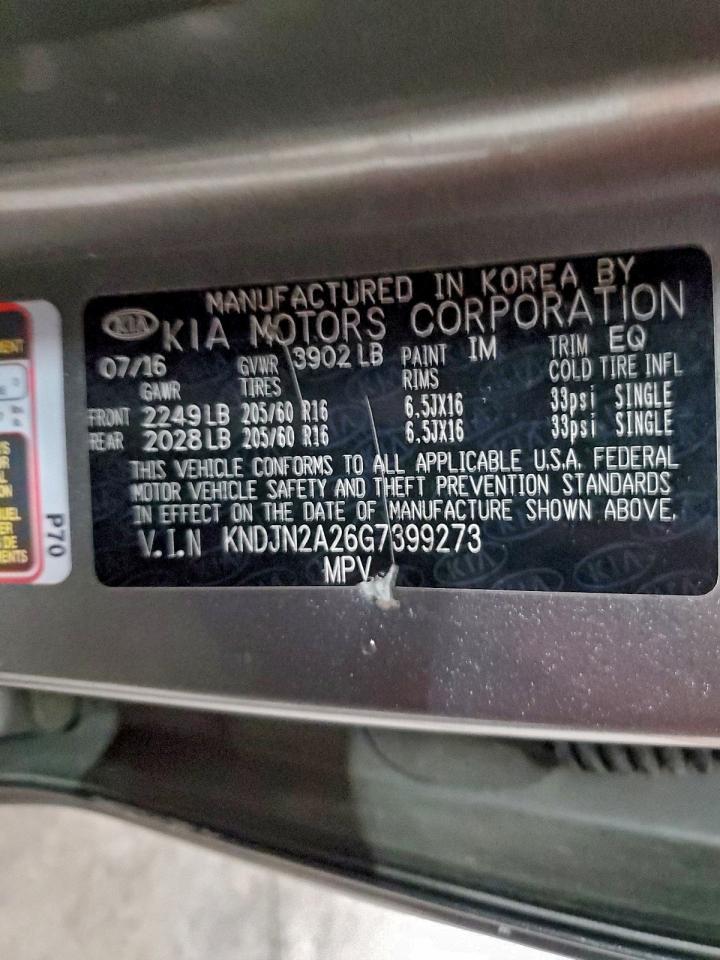 2016 KIA SOUL