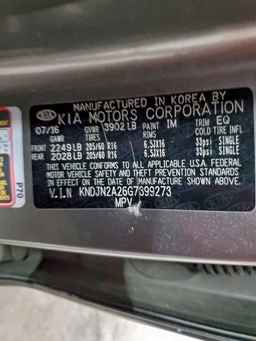 2016 KIA SOUL