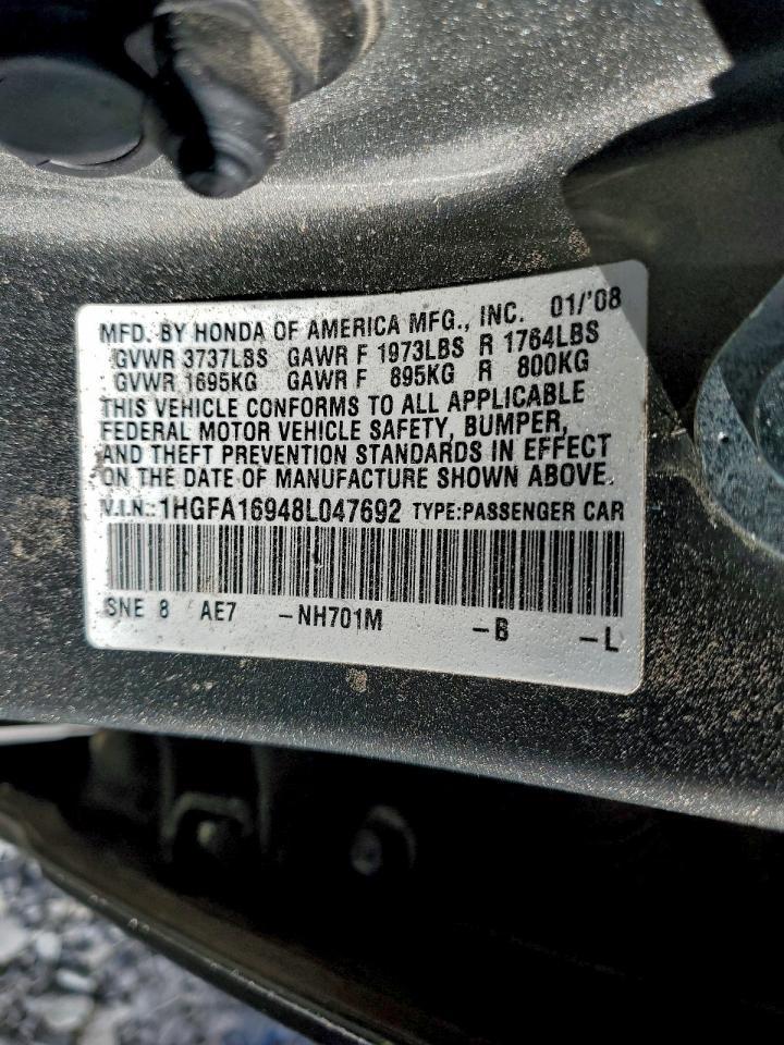 2008 HONDA CIVIC