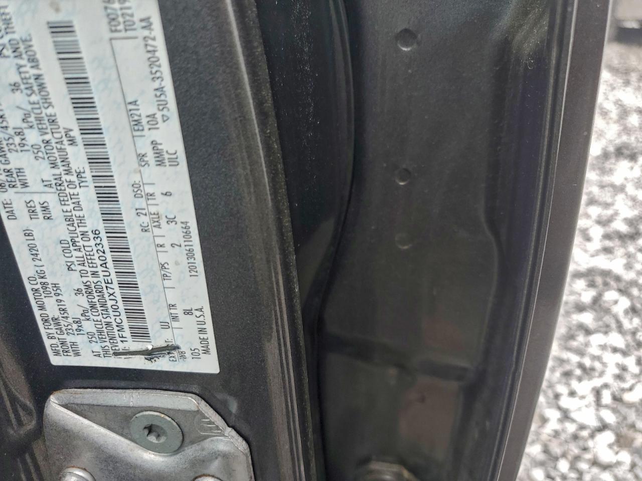 2014 FORD ESCAPE