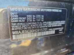 2017 BMW 5 series